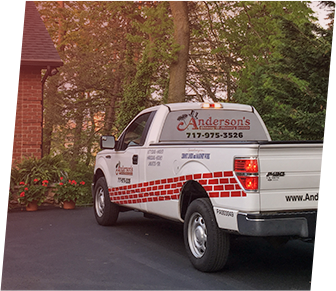 Anderson's Chimney & Masonry Services Service Truck