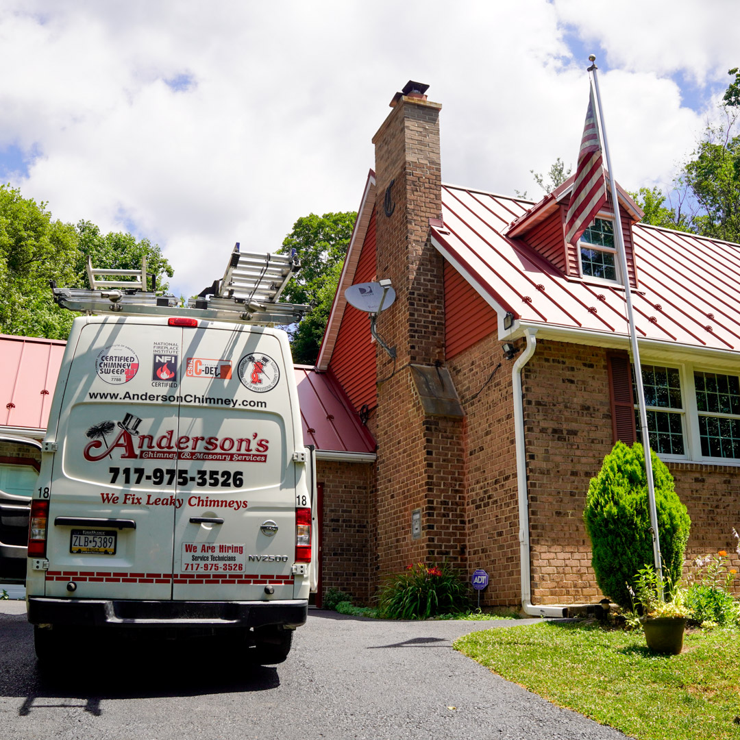 Leaky chimney repair company in Glen Rock, PA and Red Lion, PA