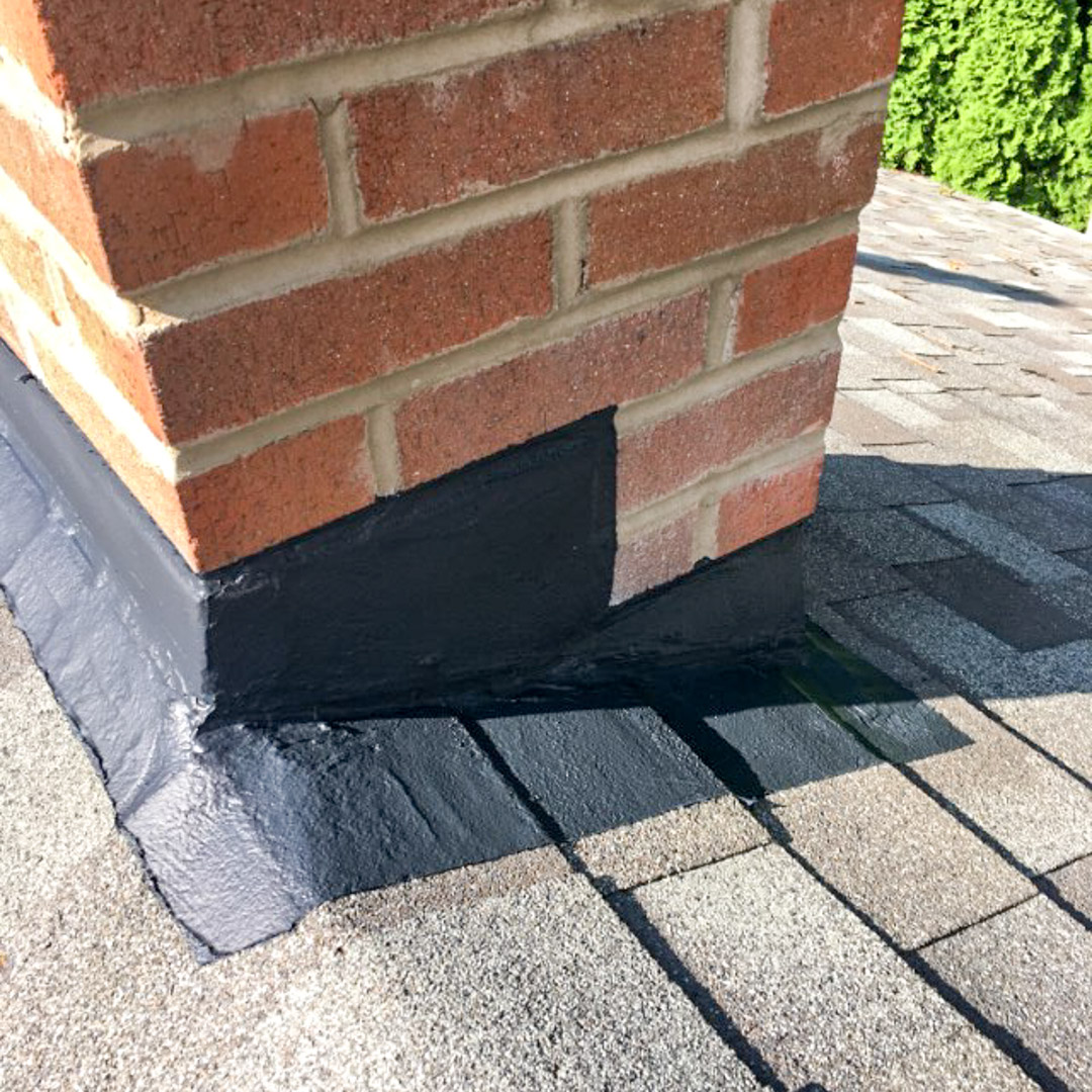 Repairing damaged chimney flashing in Harrisburg & Hanover, PA