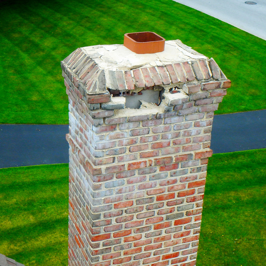 Chimney rebuild in Shrewsbury, PA