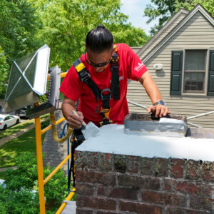 Chimney crown repair in Gettysburg, PA