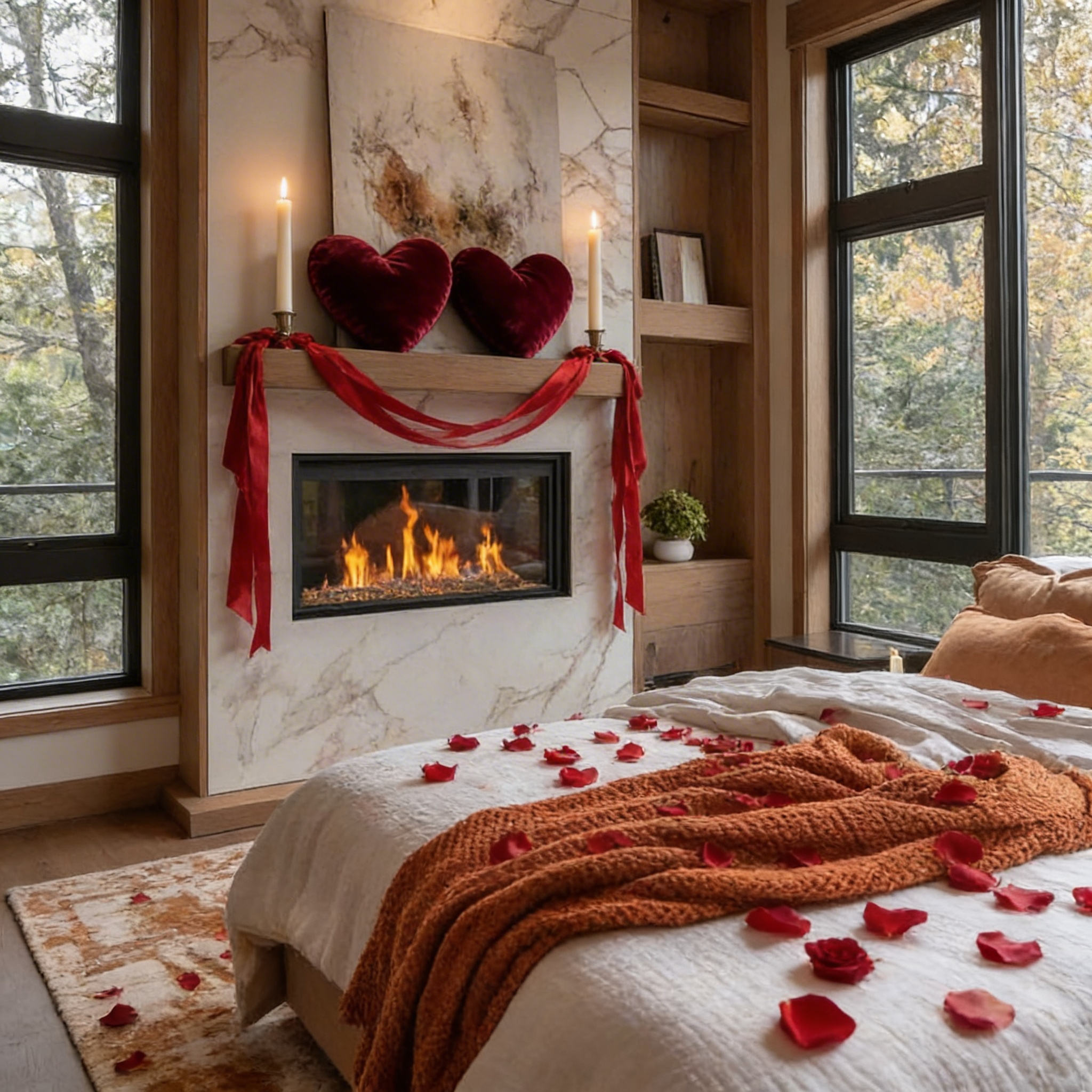 Wood fireplace in Hershey,PA