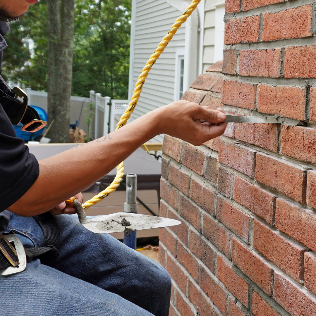 chimney tuckpointing in Elizabethtown and Hershey PA