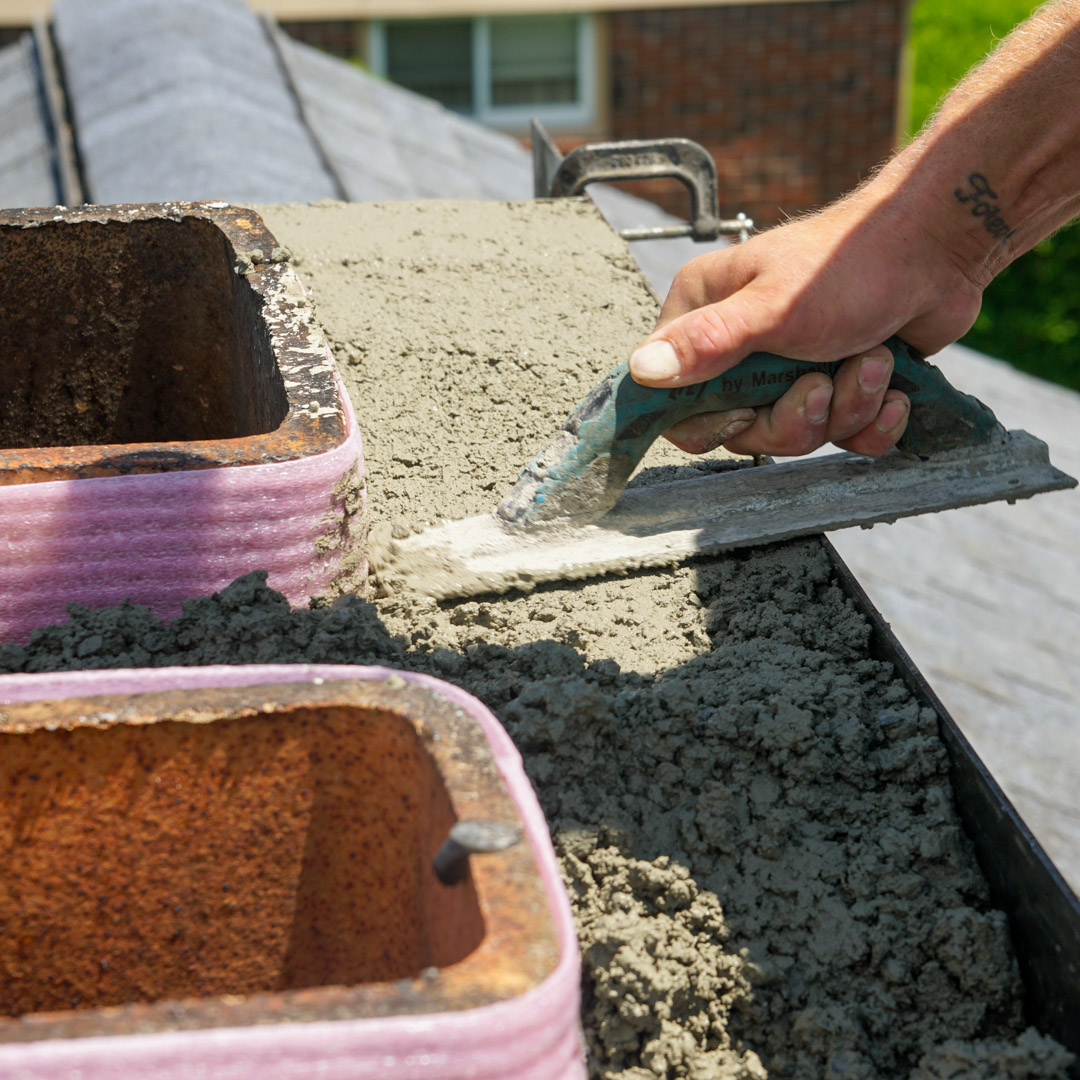 Chimney crown rebuilding and more in Lititz, PA